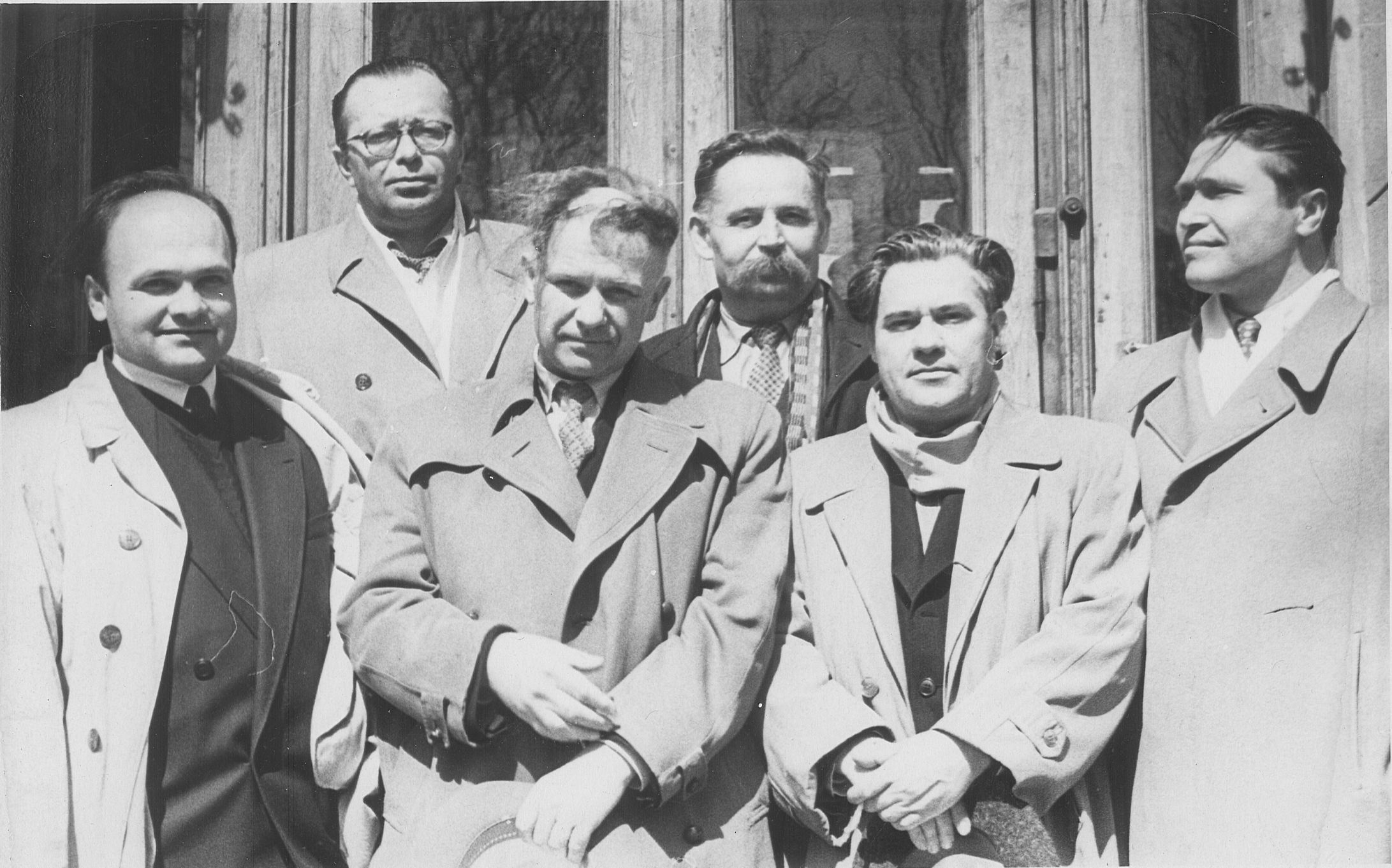 Київські письменники в гостях О.Бабишкін, В.Швець, М.Нагнибіда, В.Лісняк, П.Воронько, В.П`янов